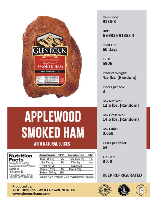 Applewood Smoked Ham