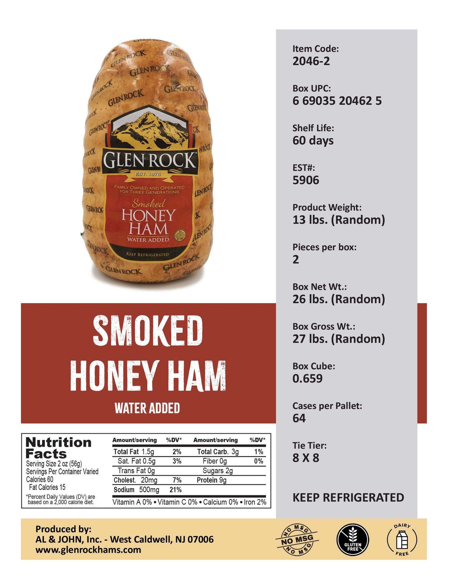 Smoked Honey Ham