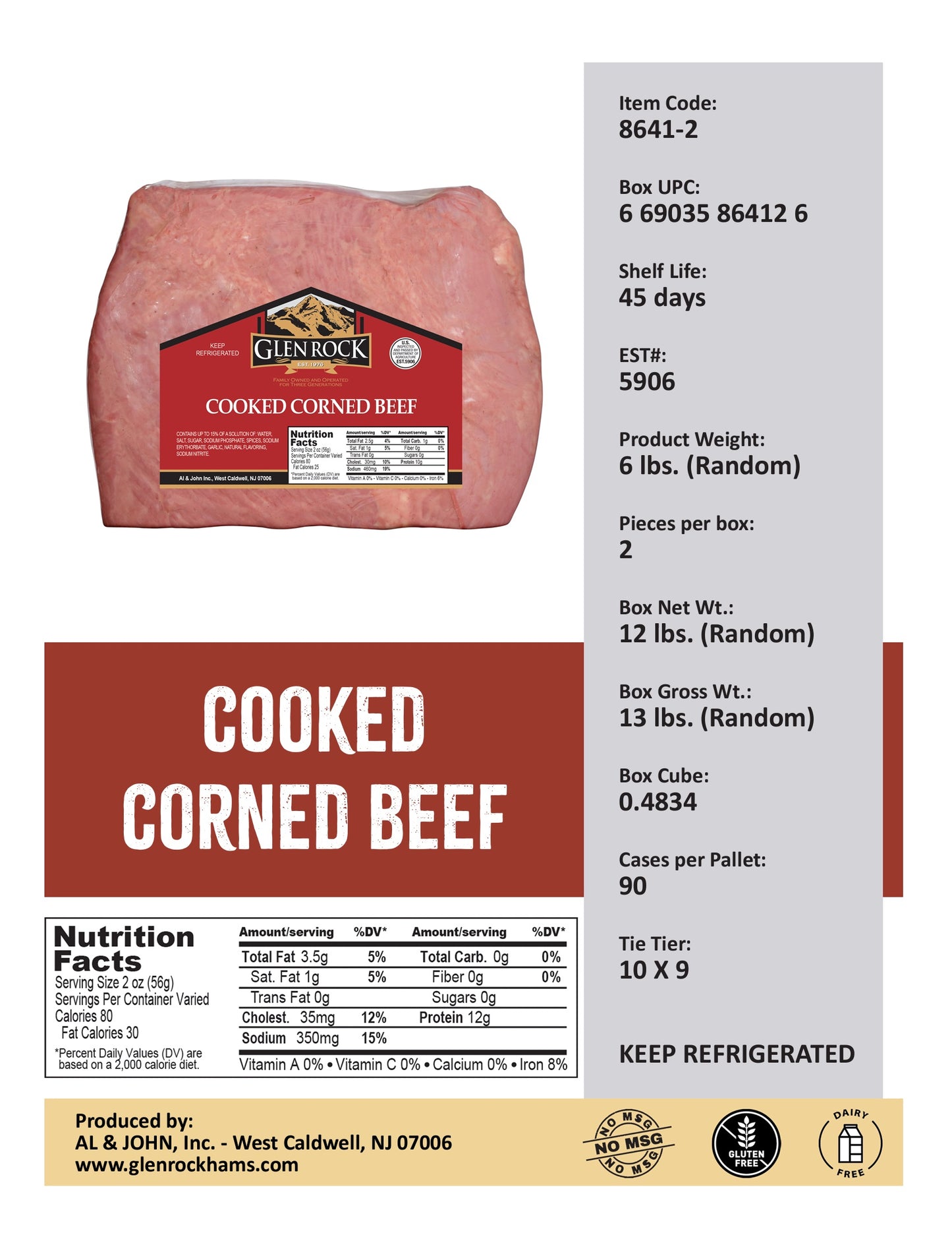 Cooked Corned Beef