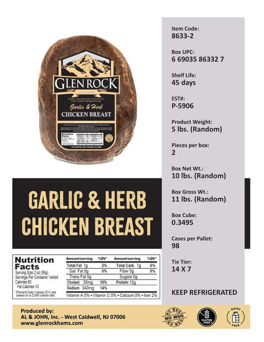 Garlic and Herb Chicken Breast