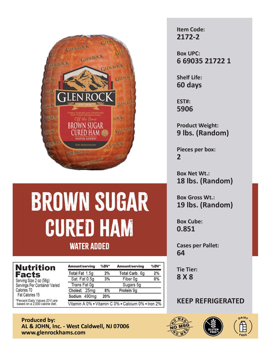 Brown Sugar Cured Ham
