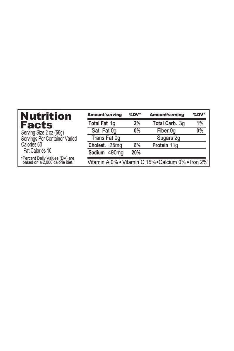 All Natural Virginia Brand Uncured Ham