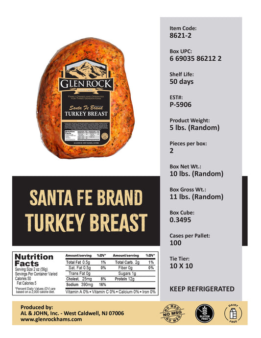 Santa Fe Brand Turkey Breast